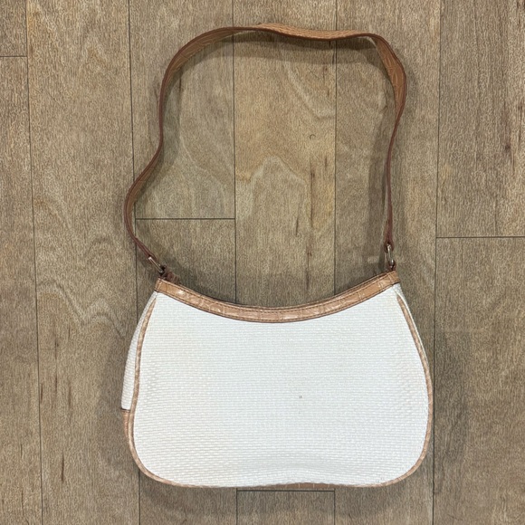 Liz Claiborne Tan and White Women's Bag - Picture 2 of 8